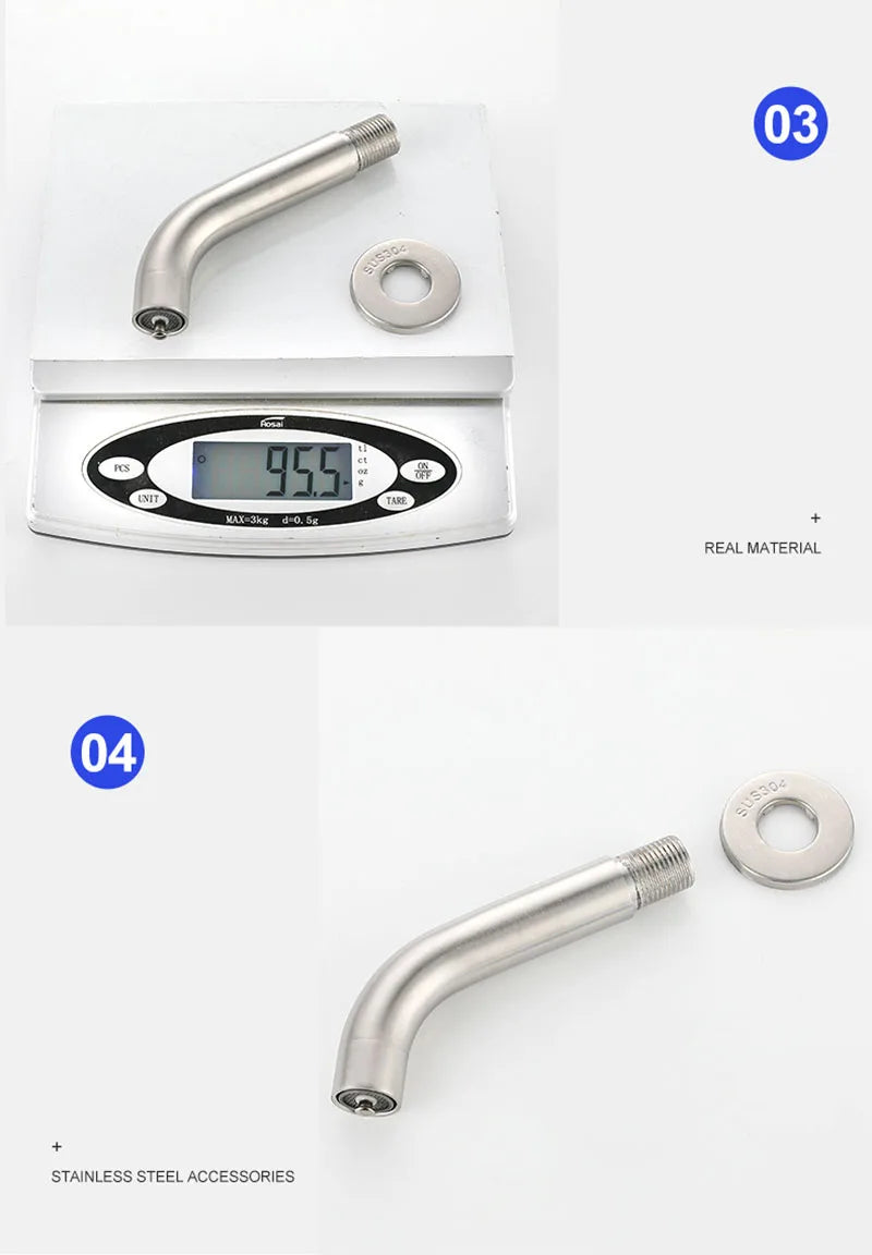 Bathroom Faucet Wall Mounted Sink Faucets Stainless Steel Cold Water Tap Touch Press Bathroom Basin Faucets Toilet Saving Tap
