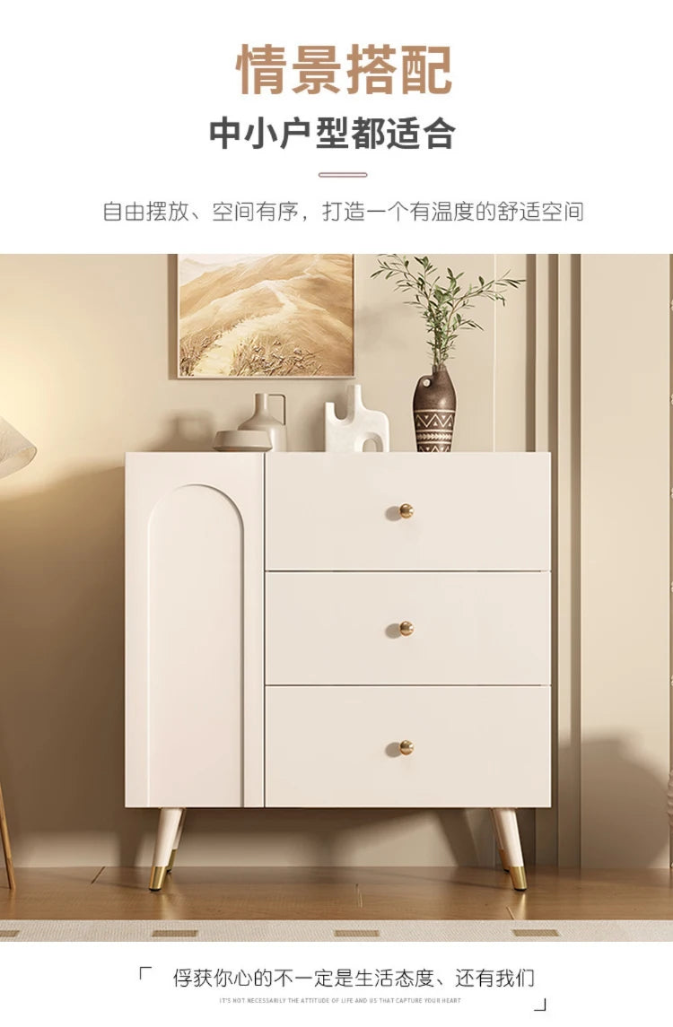 Storage Simple Handles For Cabinets Minimalist Drawers Modern Trendy Display Cabinet Space Saving Woonkamer Kasten Furniture