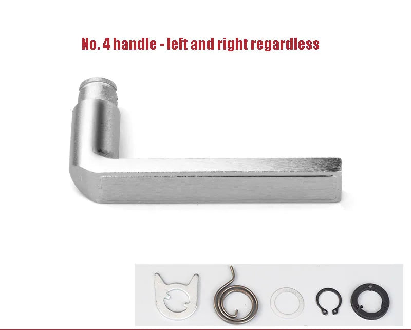 Solid Handle For Anti-theft Door Durable Non Rusting  Thickened Material Household Door Room Bedroom Universal Handle