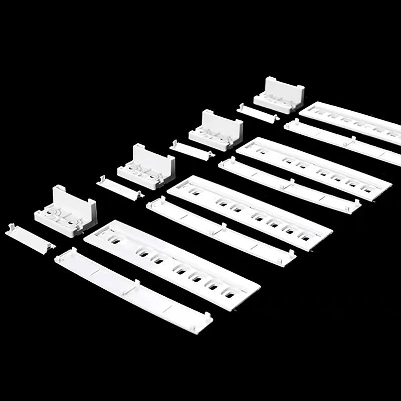 1Set Sliding Guide Moving Slide Embedded Refrigerator Slide Rail For Fridge Door Slide Rail Mounting Kit Refrigerator Door
