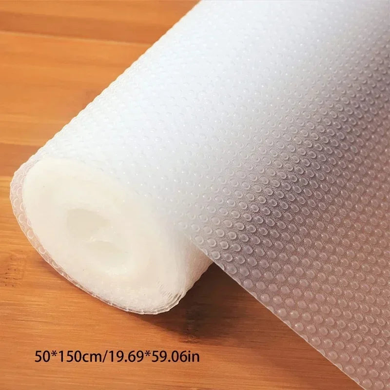 Drawer mat,shelf mat, non-slip waterproof wardrobe placemat,table mat,paper cabinet mat,kitchen drawer mat 30/45/50/60 * 150CM