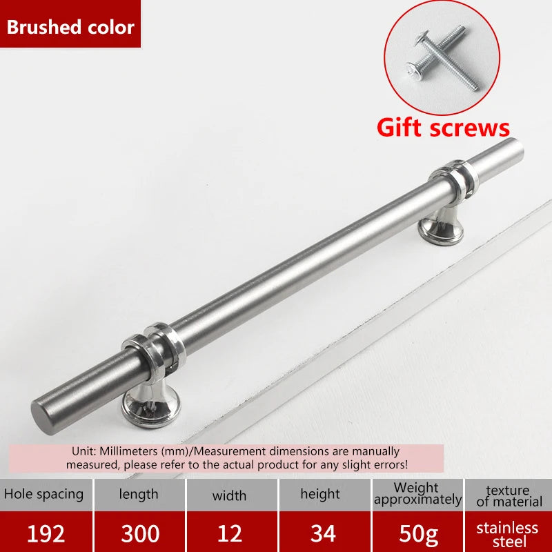 Modern Black Gold Cabinet Handles - Solid Drawer Knobs For Kitchen Furniture With Zinc Alloy Material