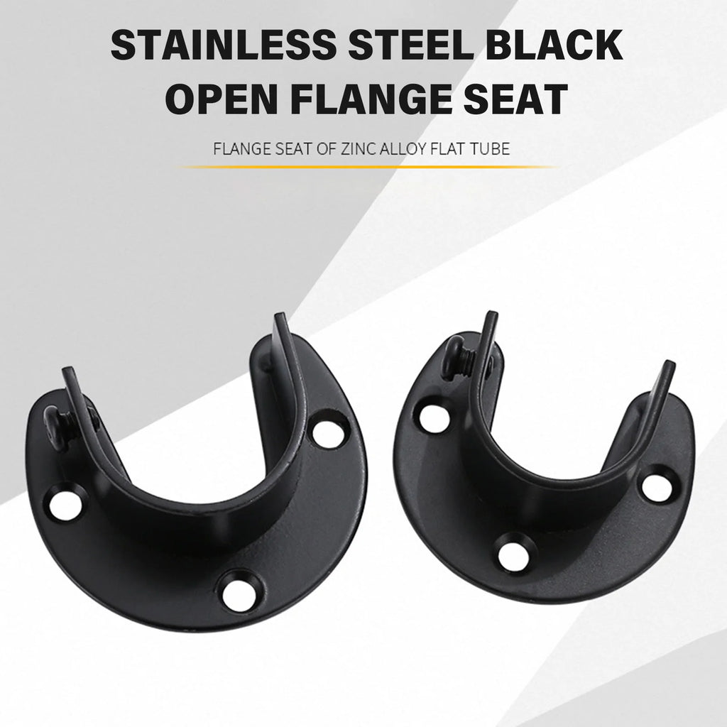 Heavy Duty Closet Rod Bracket with Screws Closet Rod Brackets End Supports Suitable for Closet Rod