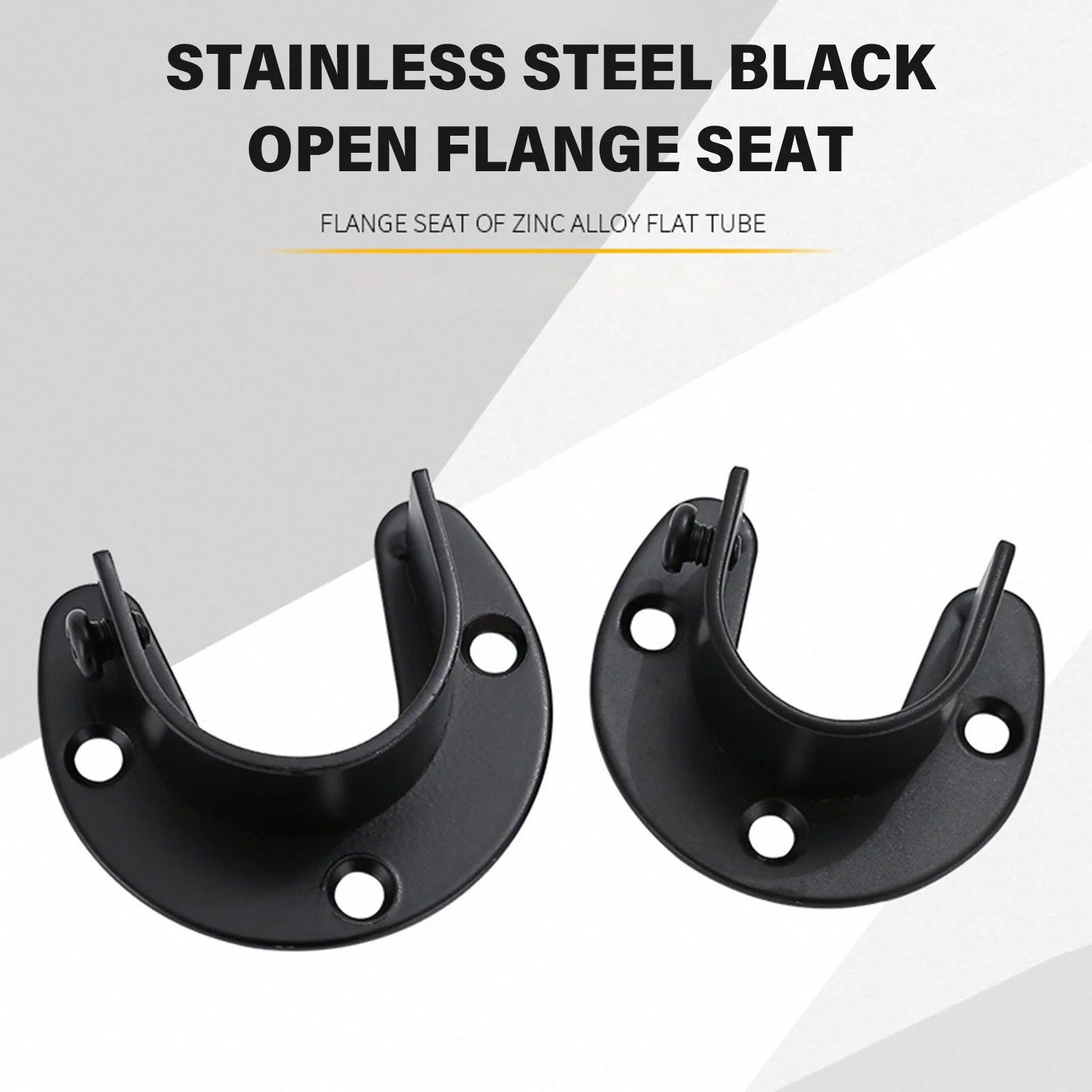 Heavy Duty Closet Rod Bracket with Screws Closet Rod Brackets End Supports Suitable for Closet Rod