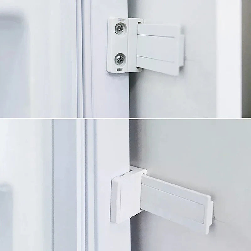 Refrigerator Door Sliding Guidance Rail Set Easy Slide Mounting Kit for Fridge Repair Parts Home Improvement