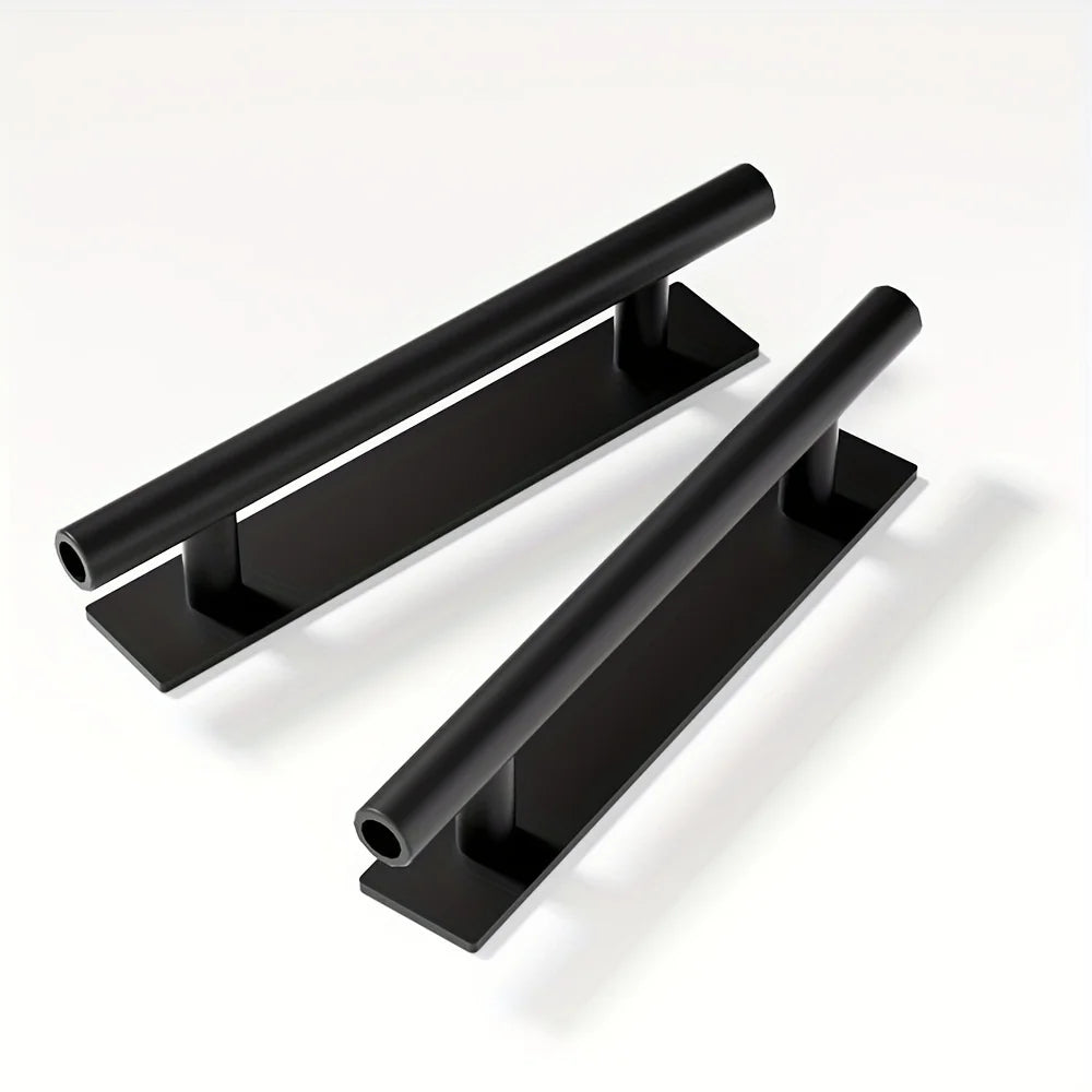 Modern Self-Adhesive Plastic Door Handles, Sliding Doors, Easy-Paste Installation, Door Handles for Cabinets