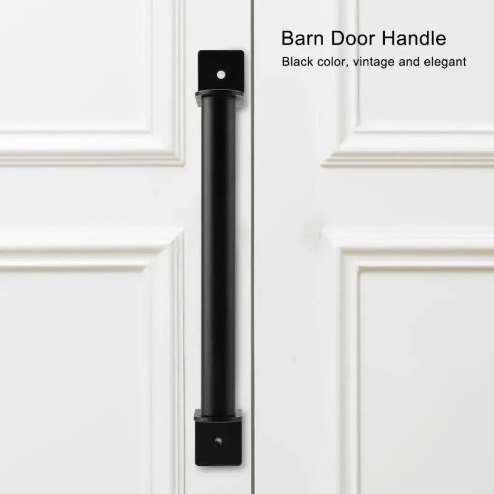 Long Base Barn Door Pull Knob Heavy Duty Modern Design Barn Door Hardware Easy Install Durable Door Pull Handle Closet Door