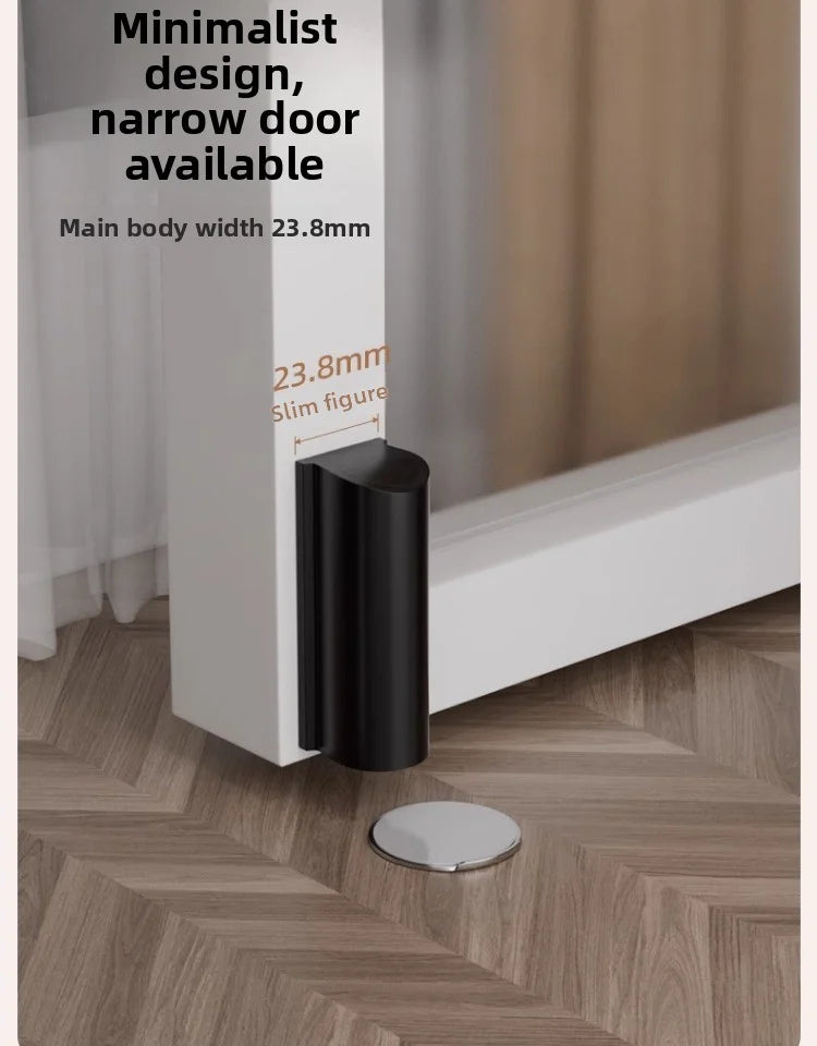 Magnetic Door Stopper -Avoiding Door Damage, Prevents Door Slamming Protects Walls For All Door Materials, Door Hardware