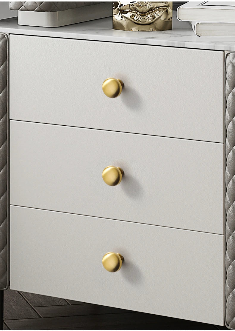 Brass Round Ball Furniture Handles Drawer Knobs Cabinet Gloden Wardrobe Door Pulls  Modern Minimalist Bathroom cabinet