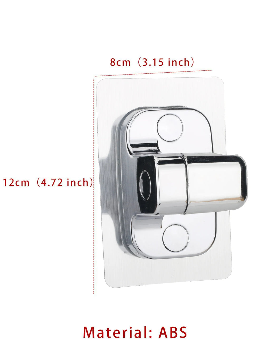1pc Shower Head Holder Adjustable Wall Mounted Shower Holder Self-Adhesive Showerhead Handheld Bracket Bathroom  Accessories