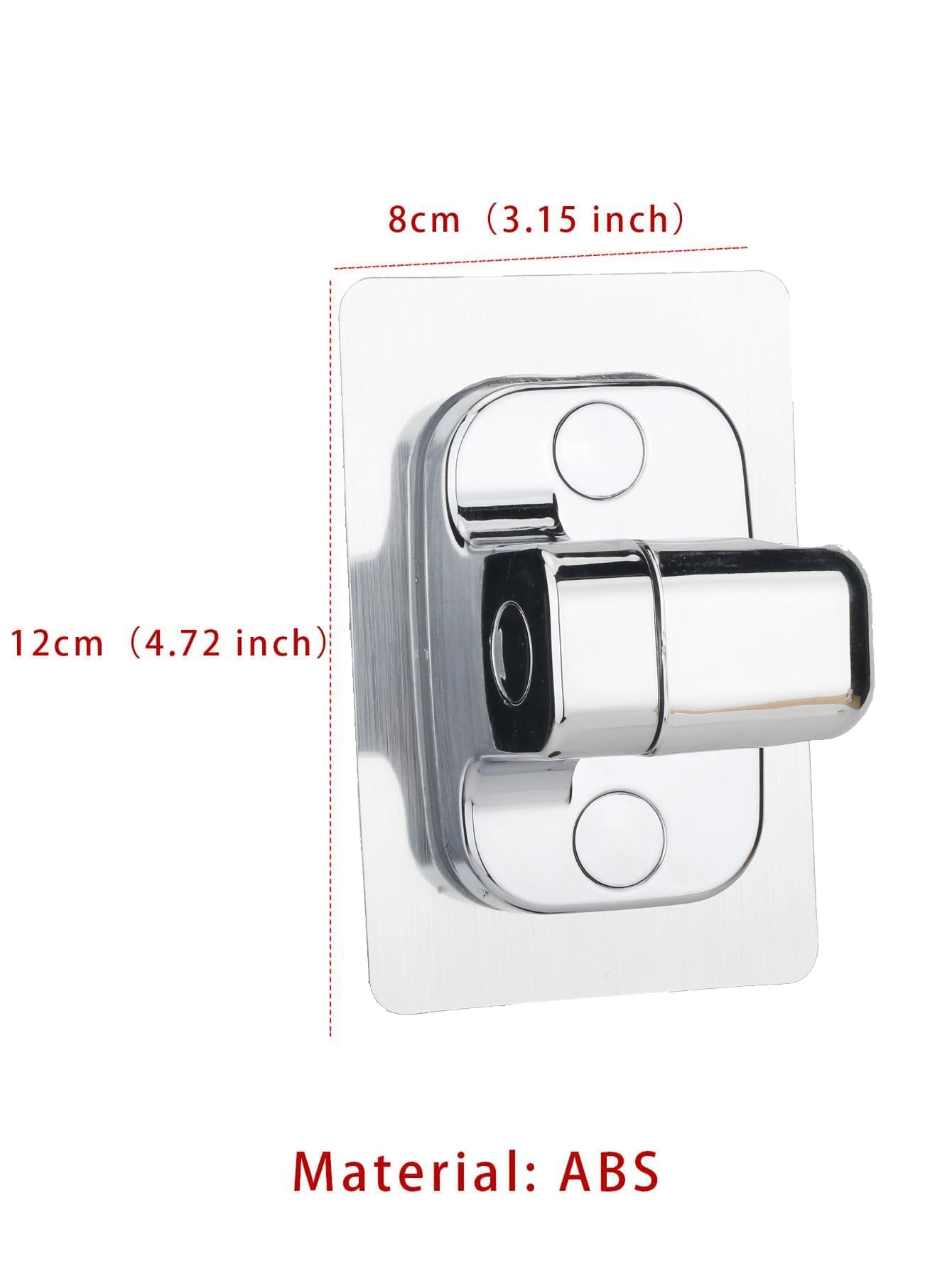 1pc Shower Head Holder Adjustable Wall Mounted Shower Holder Self-Adhesive Showerhead Handheld Bracket Bathroom  Accessories