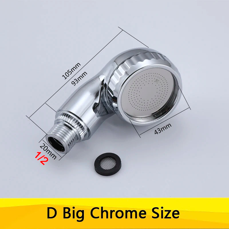 Bathroom Shower Head Hair Beauty Room Water-Saving Wash Shower Head Barber Shop Shower Nozzle Sprinkler Sprayer Filter Head