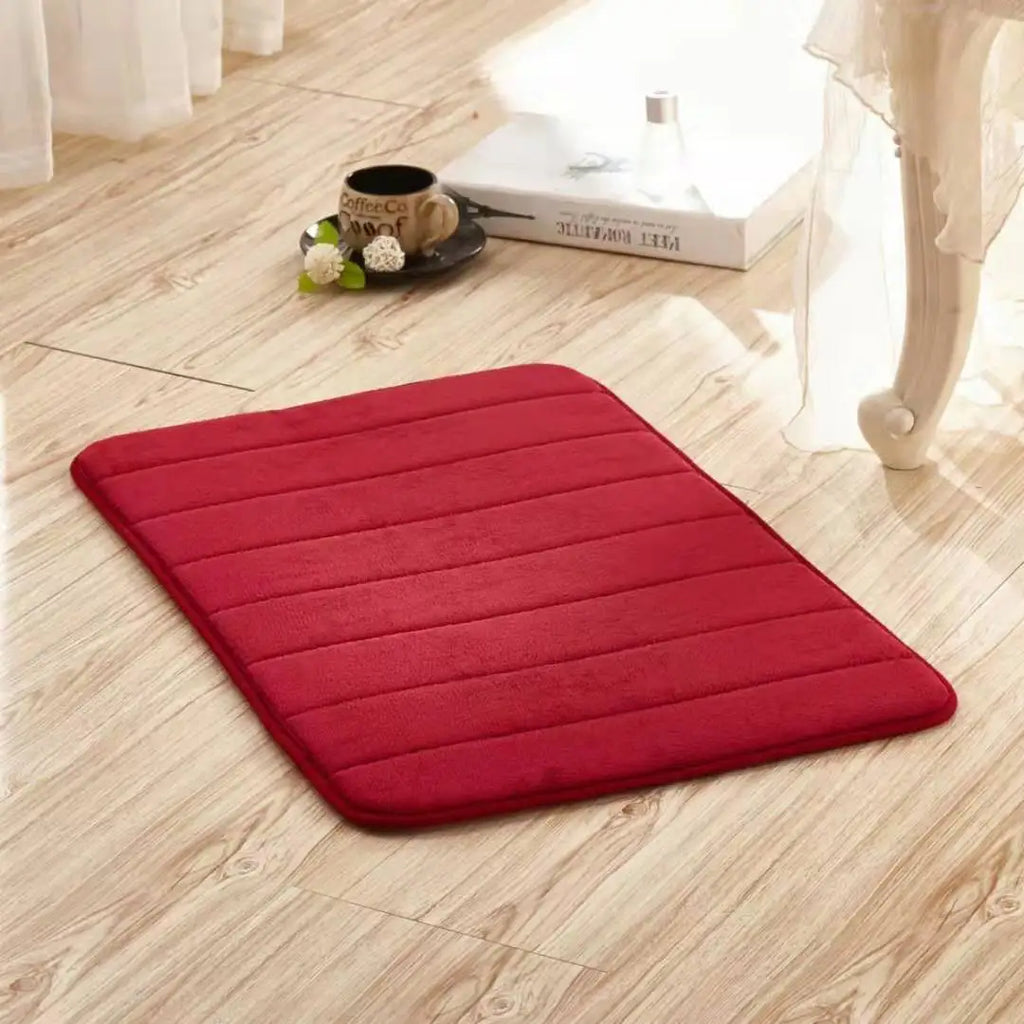 Water Absorption Rug Bathroom Mat Shaggy Memory Foam Bath Mat Set kitchen Door Floor Mat Carpet For Toilet Non Slip   bath mats