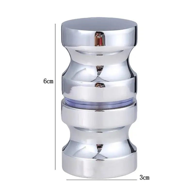 Aluminum Alloy Glass Door Handle – Back-to-Back Knob Puller For Shower Cabinets, Bathroom & Home Hardware Installation 