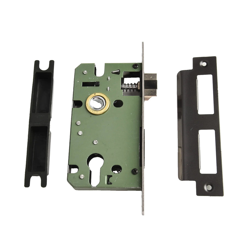 For Bedroom Interior Door Handle Lock Black Door Lock Reliable Security Versatile Application For Living Room Doors