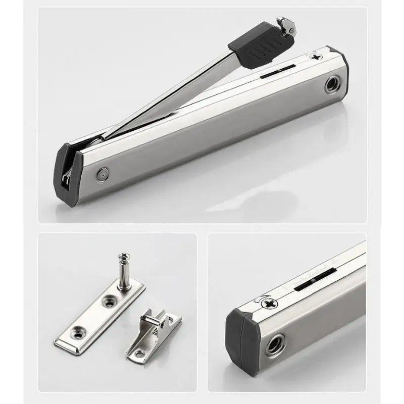 Kitchen Cabinet Hydraulic Hinge Heavy Duty Adjustable Door Support Soft Close Lift Up Randomly Stop