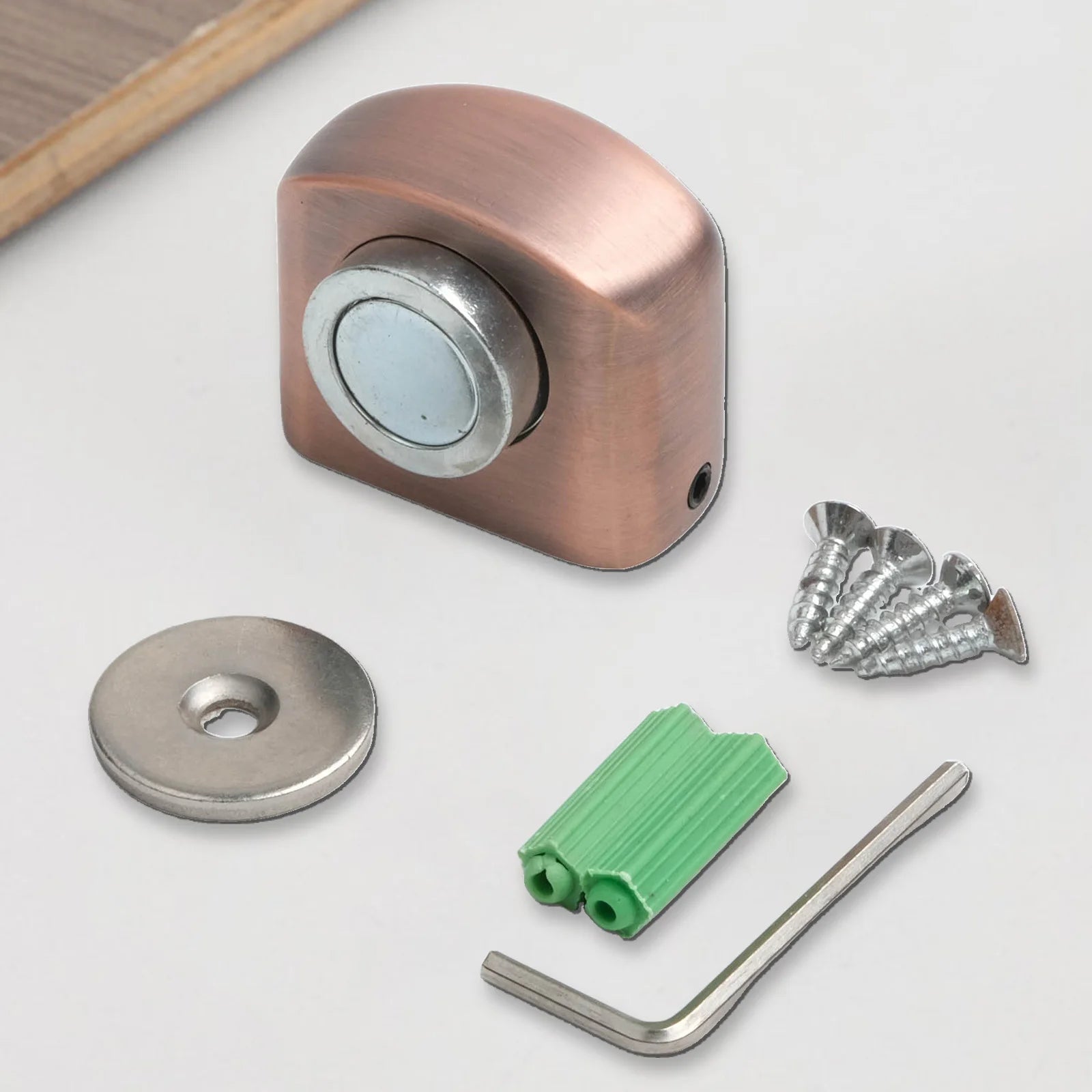 Door Holder Home Improvement Magnetic Door Stopper Easy To Install Modern Minimalist Design Reliable Manual Control