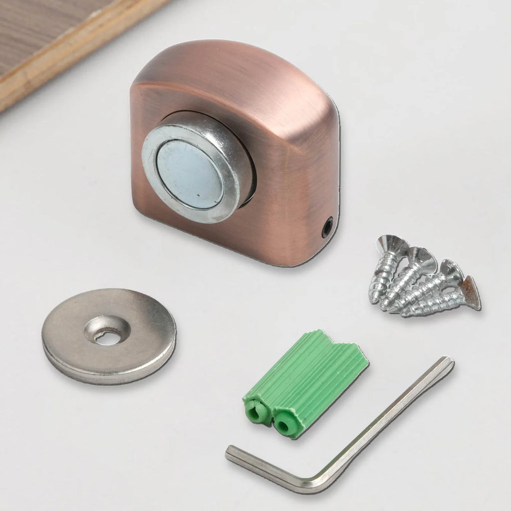 Door Holder Home Improvement Magnetic Door Stopper Easy To Install Modern Minimalist Design Reliable Manual Control