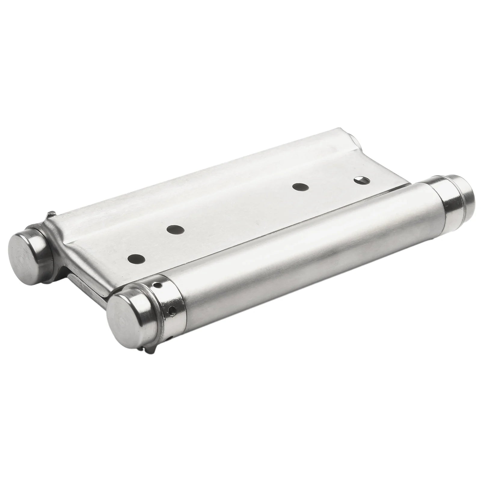 Double Spring Hinge Two-Way Free Door Hinge Stainless Steel  Automatic Door Closing Garage Door Hinges Fence Dedicated Hardware