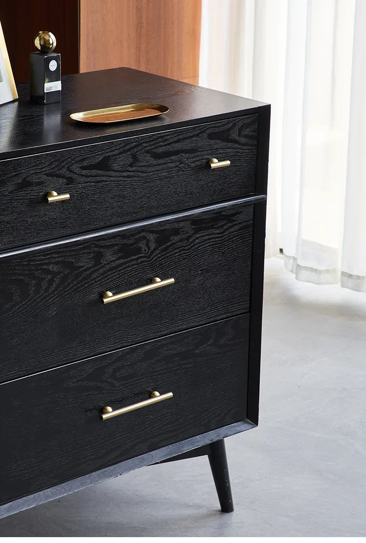 Creative Brass Cabinet Handle New High-end Modern Minimalist Drawer Cabinet Wardrobe Door  Light Luxury Cabinet Long Handle
