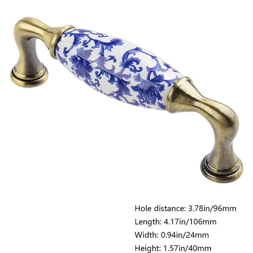 1Pcs 76mm/96mm/128mm Creative Furniture Antique Fashion Drawer Knobs Pull Handles Dresser Cabinet Handles Door Handle