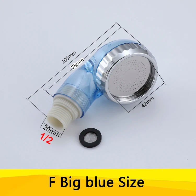 Bathroom Shower Head Hair Beauty Room Water-Saving Wash Shower Head Barber Shop Shower Nozzle Sprinkler Sprayer Filter Head