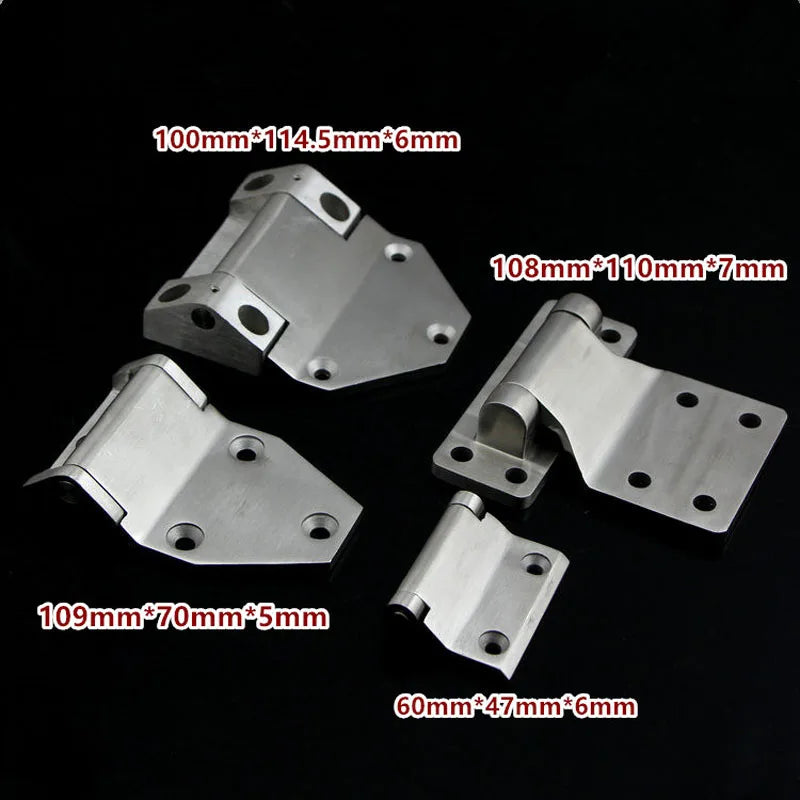 Widening And Thickening Stainless Steel Hinges Heavy-Duty Industrial Machinery Equipment Door Hinges Electrical Cabinet Hinges