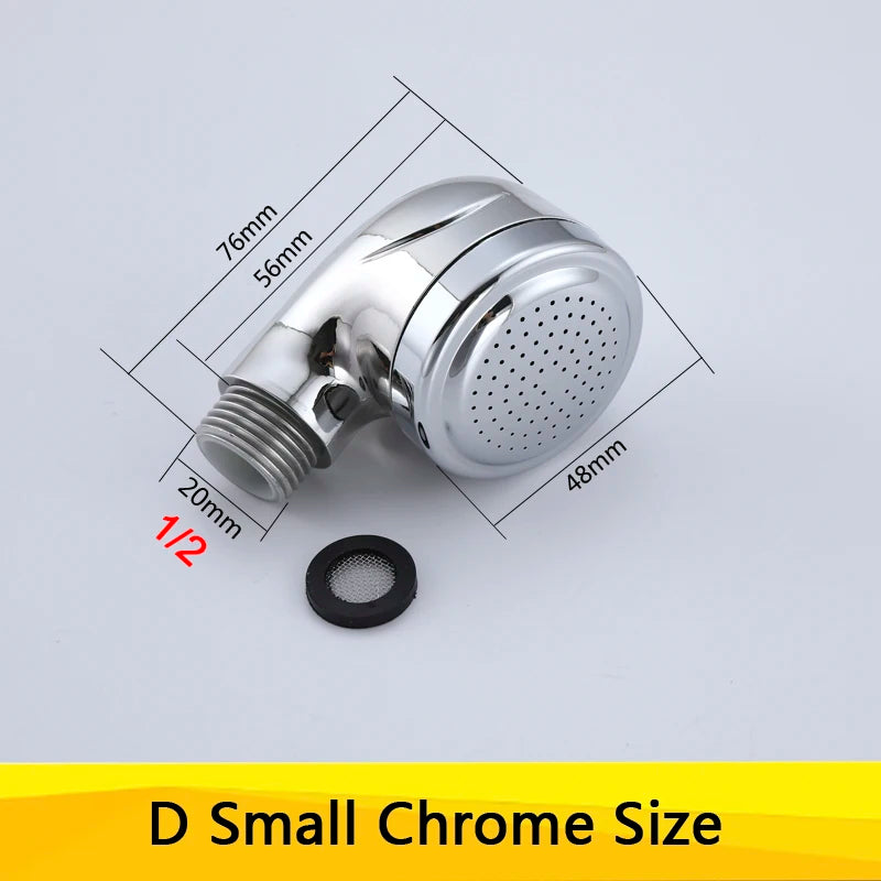 Bathroom Shower Head Hair Beauty Room Water-Saving Wash Shower Head Barber Shop Shower Nozzle Sprinkler Sprayer Filter Head