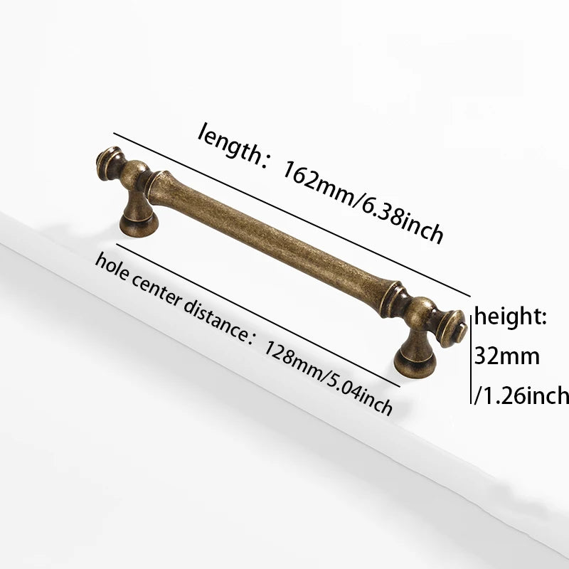 Furniture handles for kitchen cabinets, dressing table drawers, and wardrobes, durable and suitable for home decoration