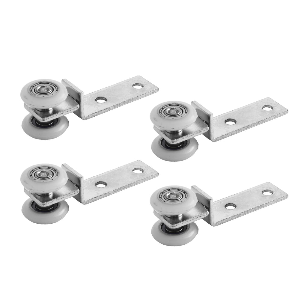 Sliding Door Pulley Hanging Wheel Curtain Track Pulley Block Sliding Door Roller Cabinets Bearing Hanging Wheel Hardware  ﻿