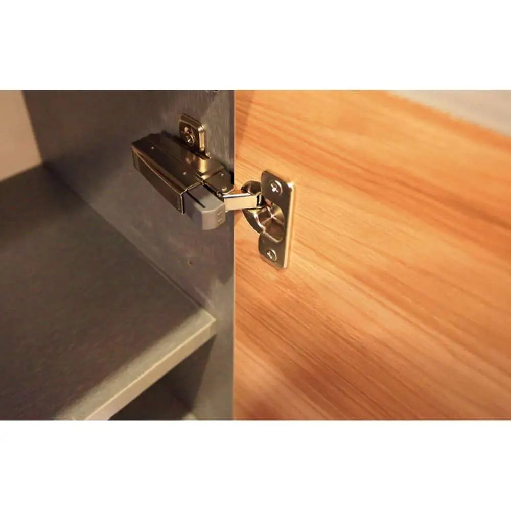 Stainless Steel Cabinet Door Hinges Adjustable Damper Buffer Soft Close Quiet Wardrobe Door Concealed Hinges Furniture Hardware
