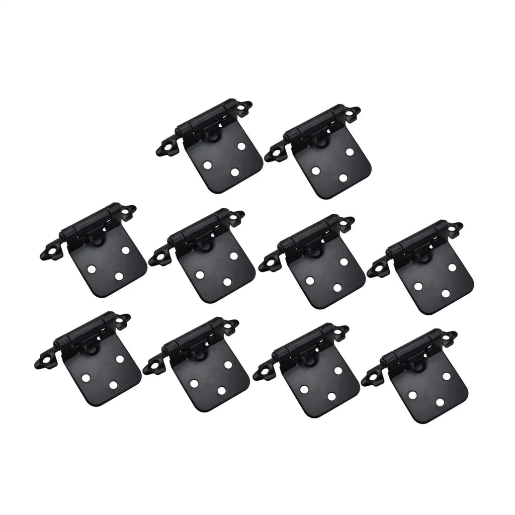 10Pcs Closing Hinges Cupboard Hinges Furniture Hardware Accessories Spring Hinges Easy to Install Cabinet Door Hinges