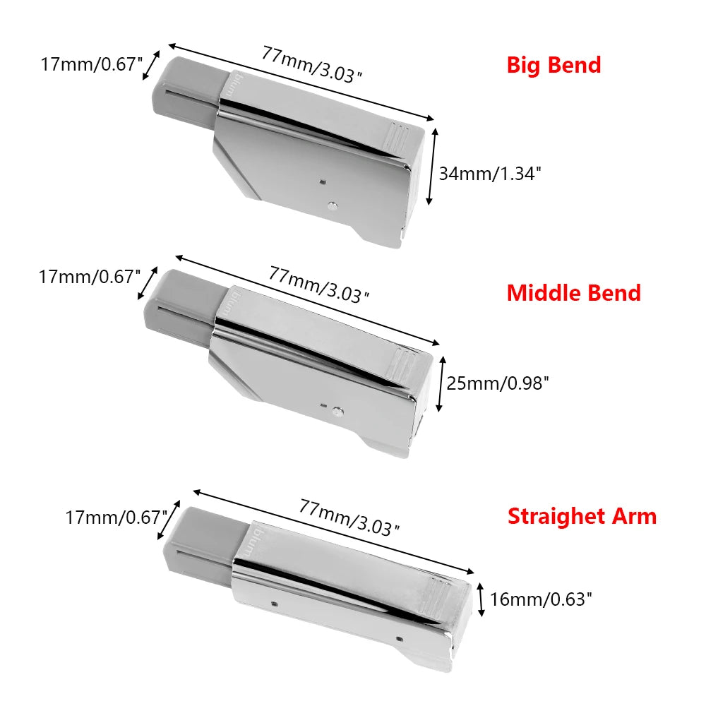 Cabinet Door Hinge Damper Buffer Soft Quiet Closing For Blum Hinge Kitchen Cupboard Wardrobe Furniture Hardware 3 Sizes Optional