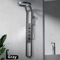 Modern High End Rainfall Shower Panel SPA Massage Jet Waterfall Showers Column Taps Set LED Display Smart Bathroom Shower System
