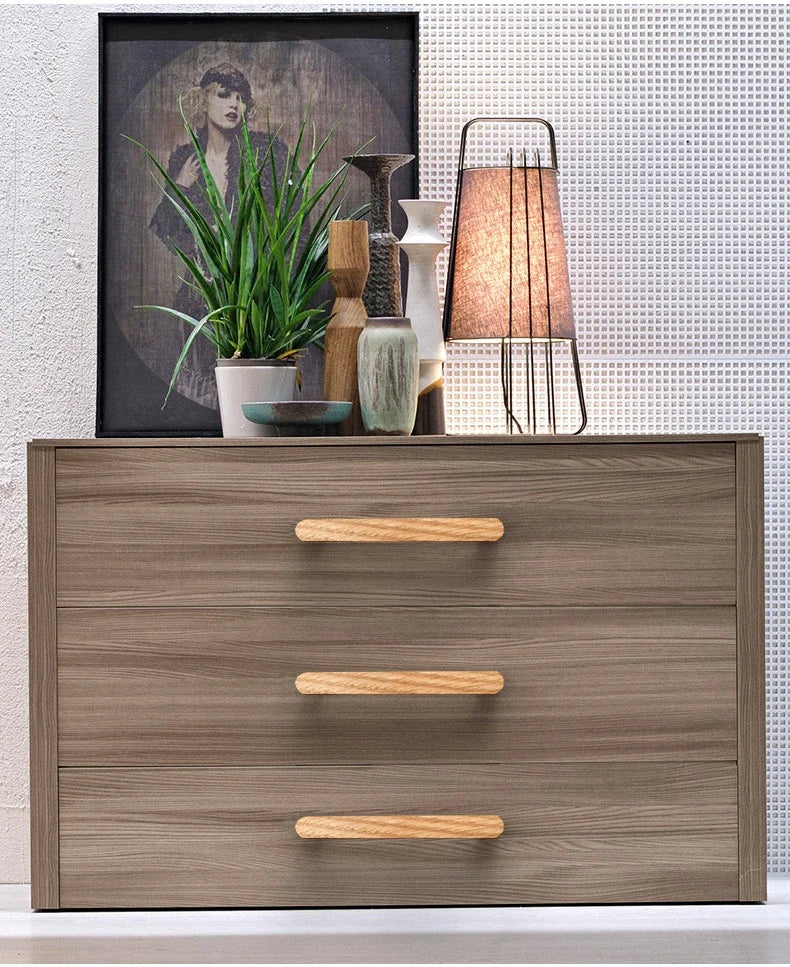 Wooden Cabinet Door Handle Cupboard Door Knob and Handle Kitchen Cabinet Knobs Wardrobe Door Handles for Furniture Hardware