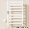 Bathroom Electric Towel Rack Aluminum Waterproof Touch Screen Thermostatic Heating Towel Rack Household Bathroom Accessories