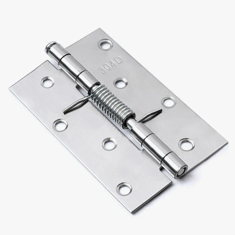 Stainless Steel Automatic Rebound with Spring Cross Hinge Window Accessories Door Hinges Furniture Supplies
