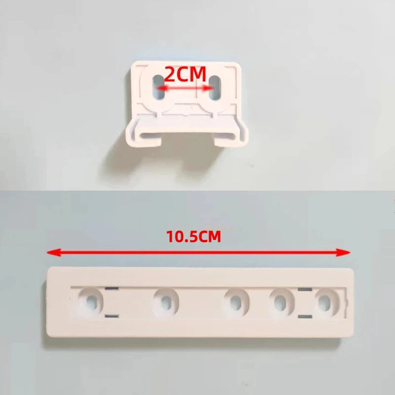 Refrigerator Drawer Slide Rail Integrated Fridge & Freezer Door Mounting Bracket Fixing Slide Kit Door Connecting Parts
