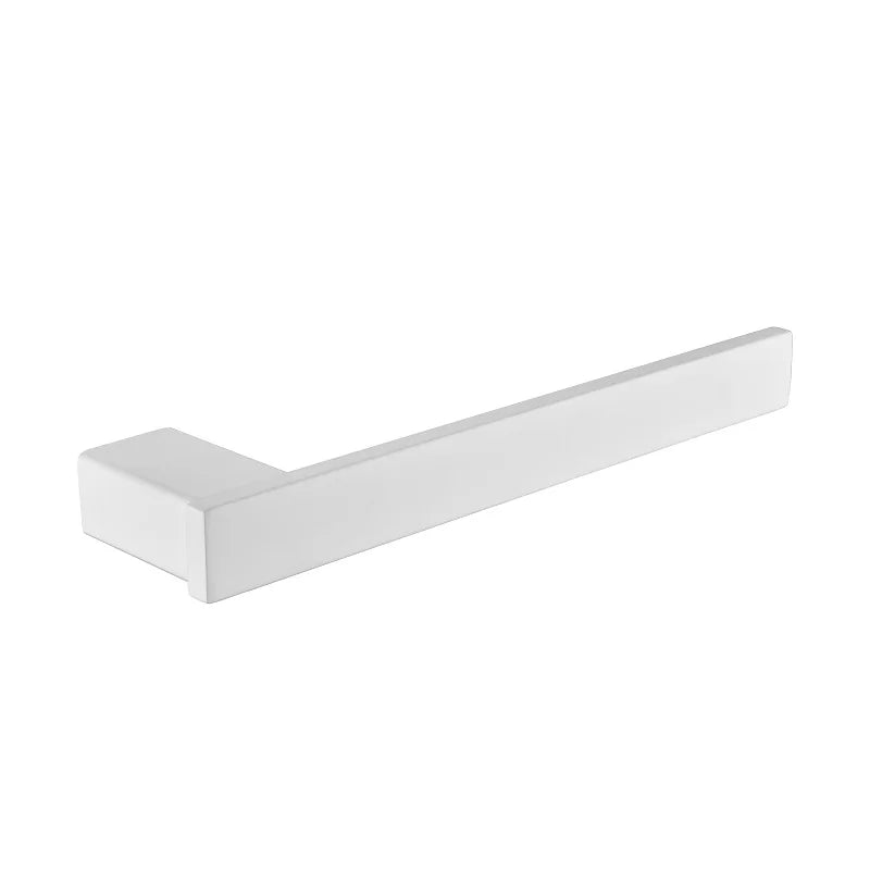 White Bathroom Accessories Towel Rack Shelf Toilet Brush Roll Paper Holder Toothbrush Holder Soap Dish Coat Holder Bath Hardware