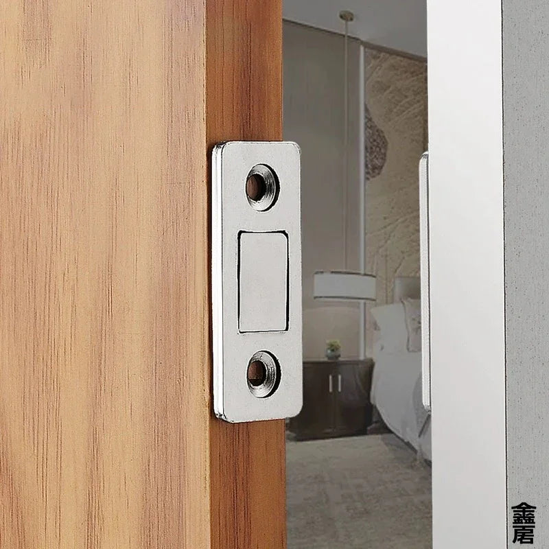 Magnetic Cabinet Catches Ultra Thin Door Strong Magnets Stopper Invisible Adhesive Drawer Magnet Lock for Kitchen Closet Closer