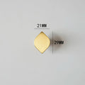 Modern Simple Wardrobe Handles Cabinet Knobs Furniture Door Pulls for drawer dresser cupboard Brass Hardware