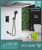 Bathroom Accessories Black Wall ABS Shower Mounting Brackets Black Shower&Spray 2 Function Handheld Sprinkler Balck 150CM Hose