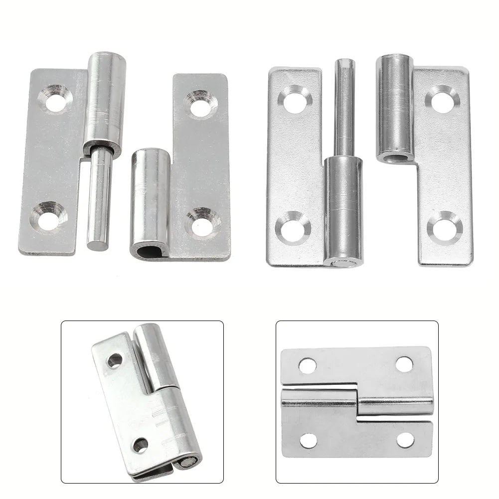 Detachable Hinge Slip Joint Flag Lift Off 40*30*1.5mm Demountable Door Stainless Steel Removable Hinge Heavy-duty Swing Hinge
