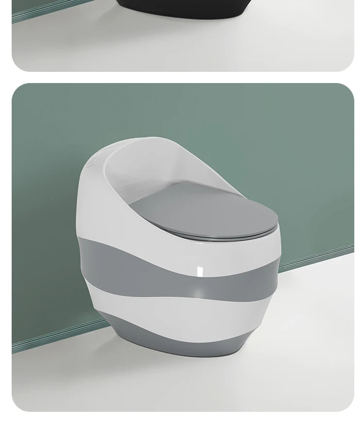 Bathroom Ceramic Toilet Modern Colored Bowl Wc Set Golden Wall Hung Toilet
