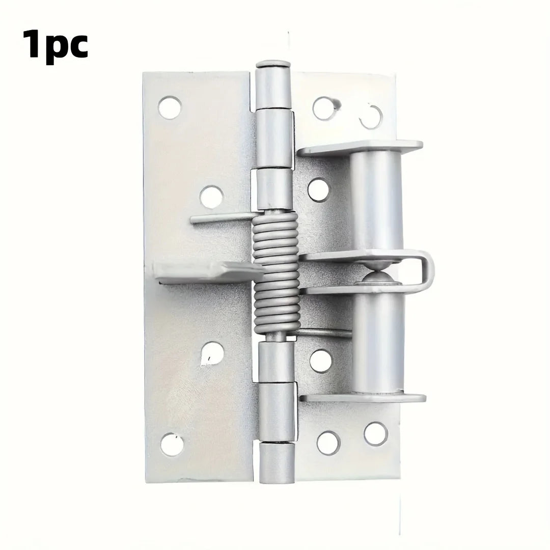Self Closing Spring Door Hinge Mute 4 Inch Cabinet Door Hinge Invisible Automatic Door Closer Hinge Anti-Rust Household Hardware