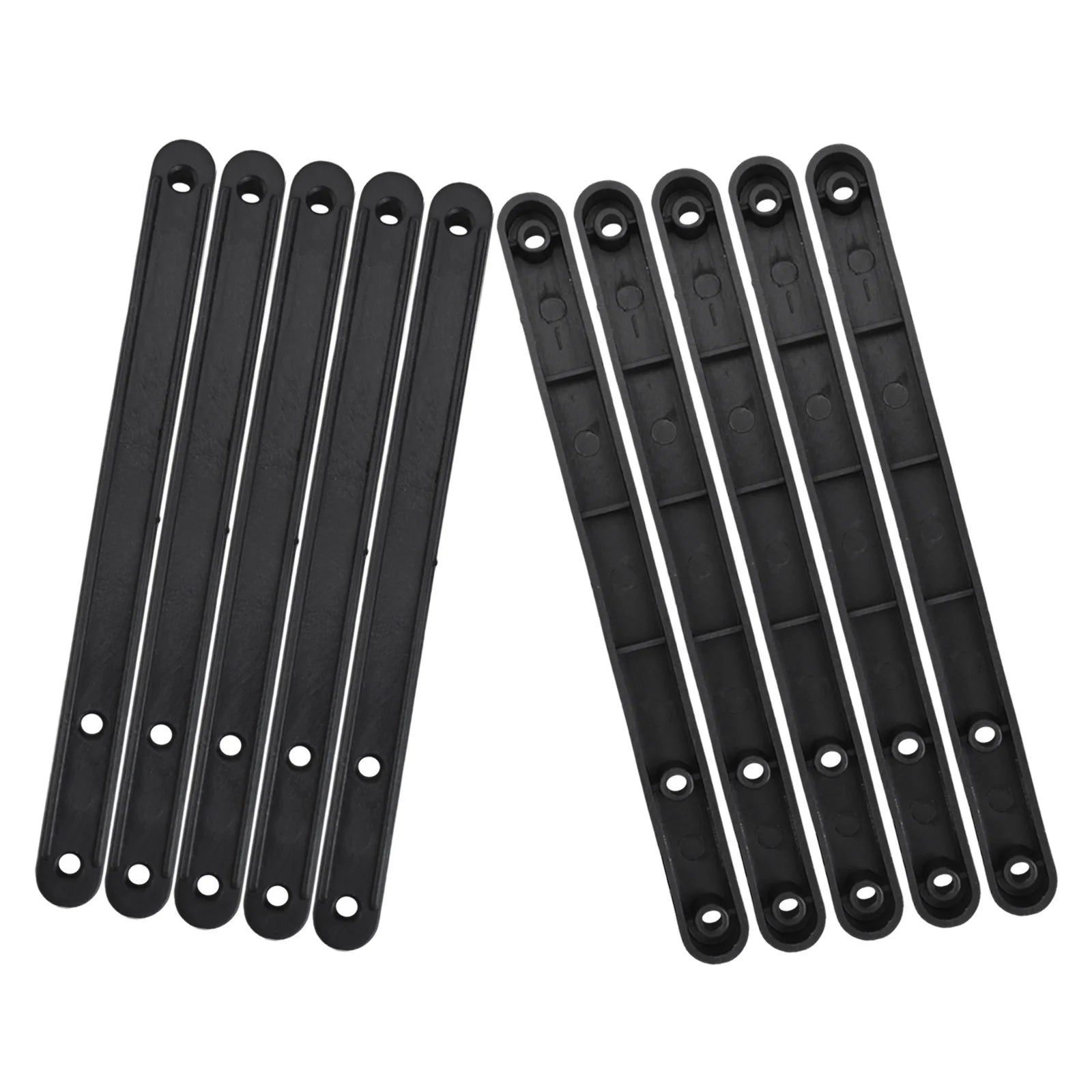 10 Pcs Draw Rail  Plastic Drawer Slides  180/235/298mm Draw  Runners Replacement  Drawer Runners