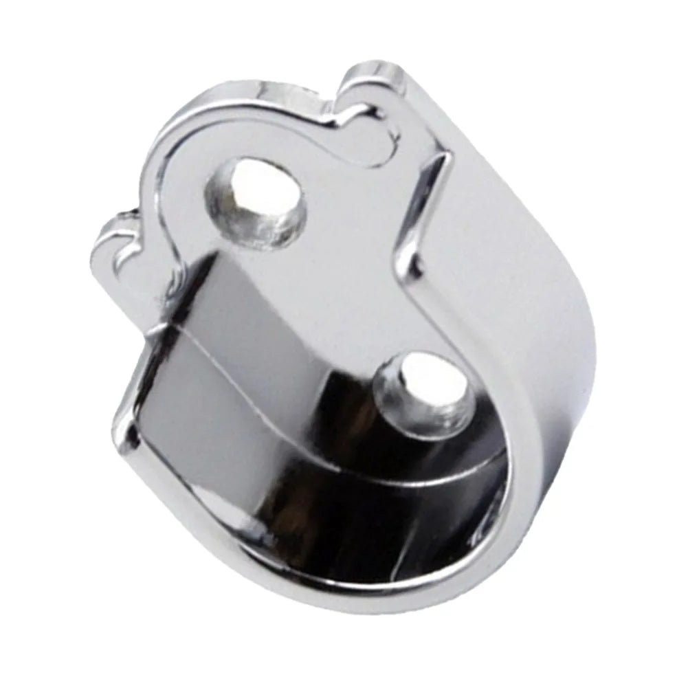 Wardrobe Rail Hanger Rod Socket Support Tube Round End Bracket Holder Heavy Duty U Shaped Rod Socket Home Hardware Accessories