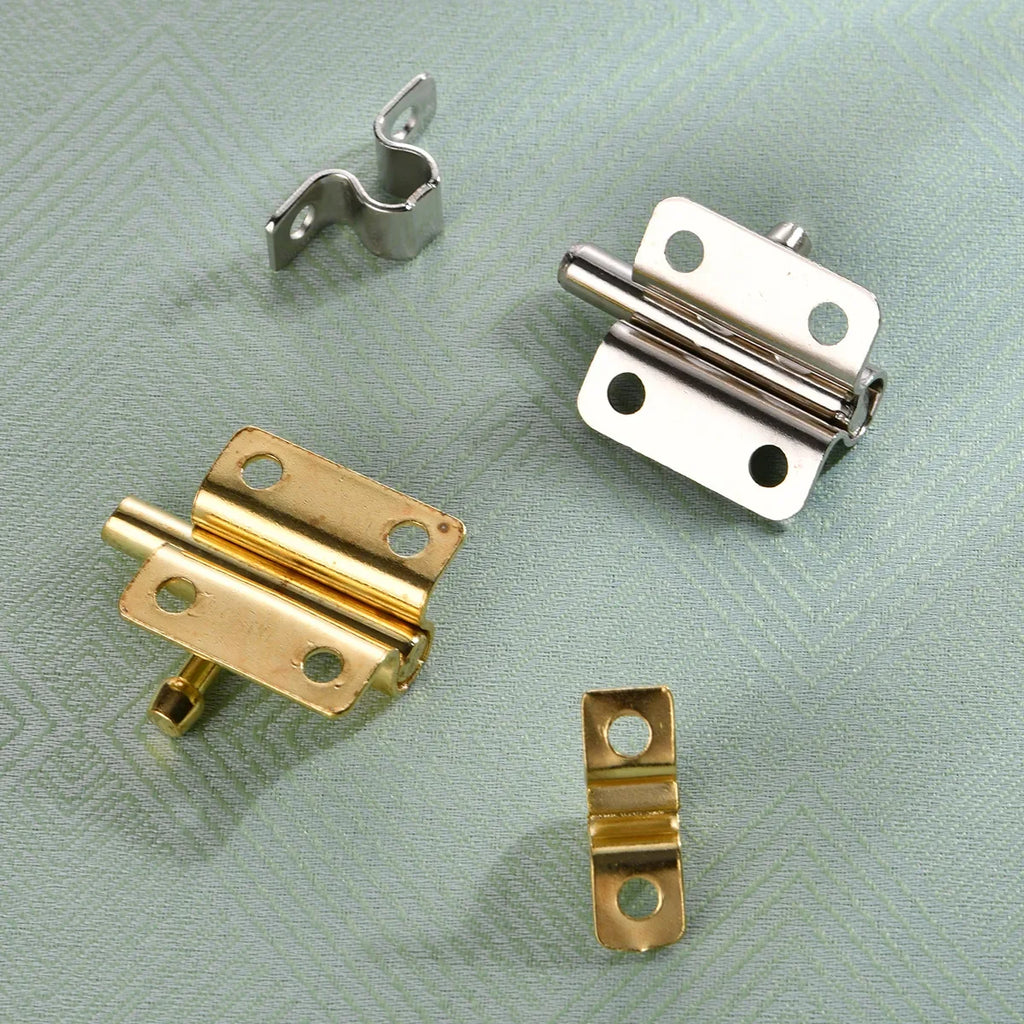 Door Security Slide Latch Lock with 6 Screws , 1 Pack/2 Pack Keyless Entry , Duty Iron Sliding , Easy to Install Gate
