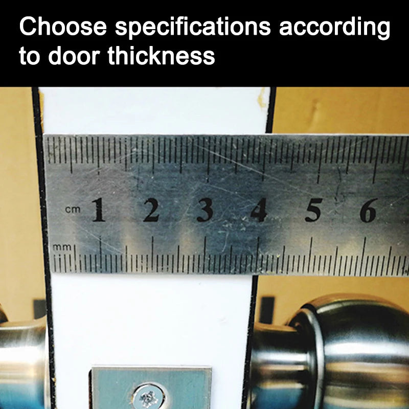Interior Round Ball Door Knobs, Key Handles, Stainless Steel Locksets for Bathroom, Bedroom