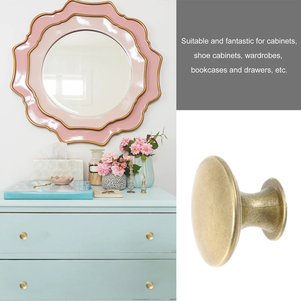 12Pcs Kitchen Cabinet Handles Brass Drawer Small Knobs Door Cupboard Wardrobe Drawer Door Knobs Cupboard Cabinet Pull Handles
